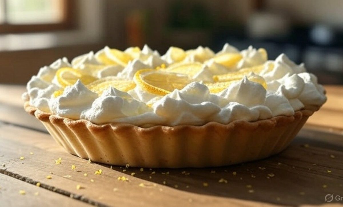 Prepara un delicioso pie de limón para disfrutar en domingo ¡Fácil y Rápido!