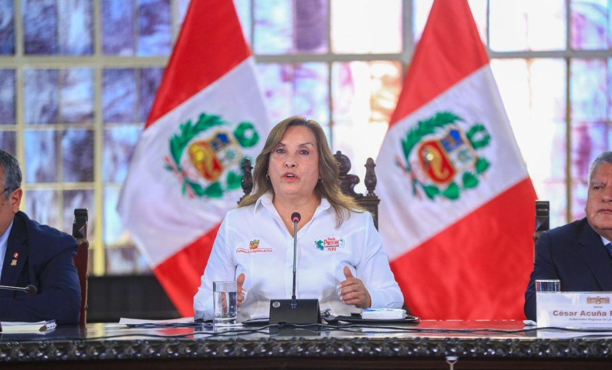 Presidenta de Perú anuncia medidas contra extorsión y sicariato. Foto/ Europa Press.