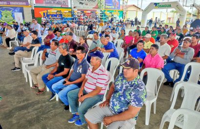 Los productores de maíz participaron en la segunda mesa técnica que se realizó en Tosagua.