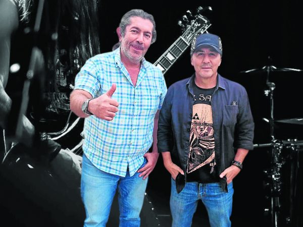 Armando Zambrano y Pedro Cedeño se conocieron en el colegio y los une su pasión por el rock.