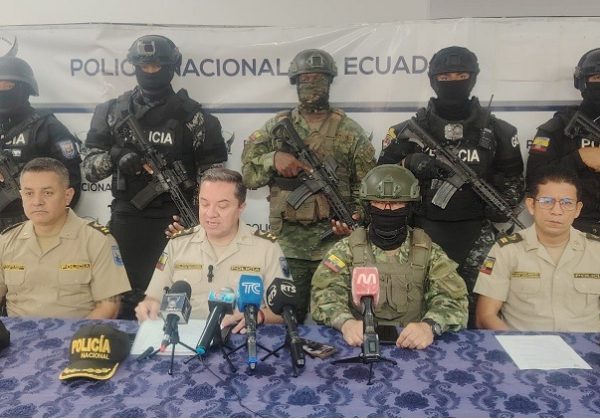 Fuerzas del orden ejecutan operativo en Manabí contra redes delictivas