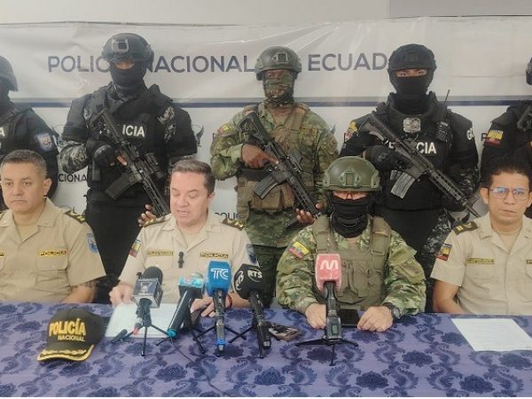Fuerzas del orden ejecutan operativo en Manabí contra redes delictivas