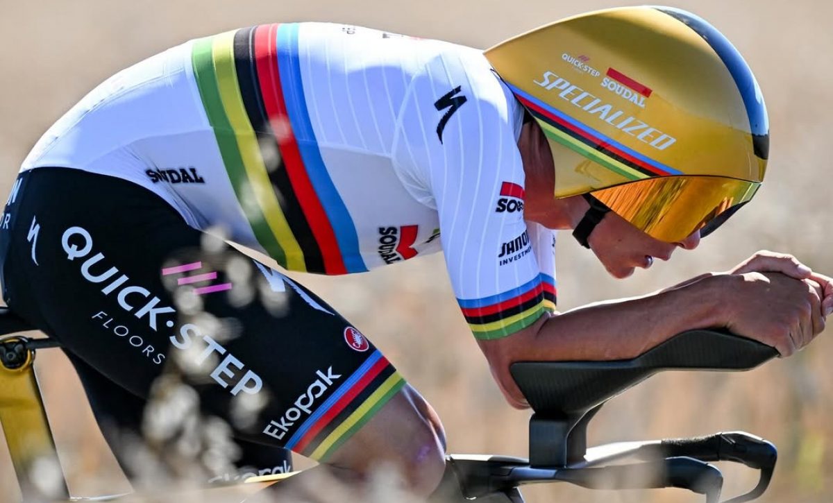 Remco Evenepoel gana la contrarreloj en Caen y Pogacar toma el Maillot Amarillo