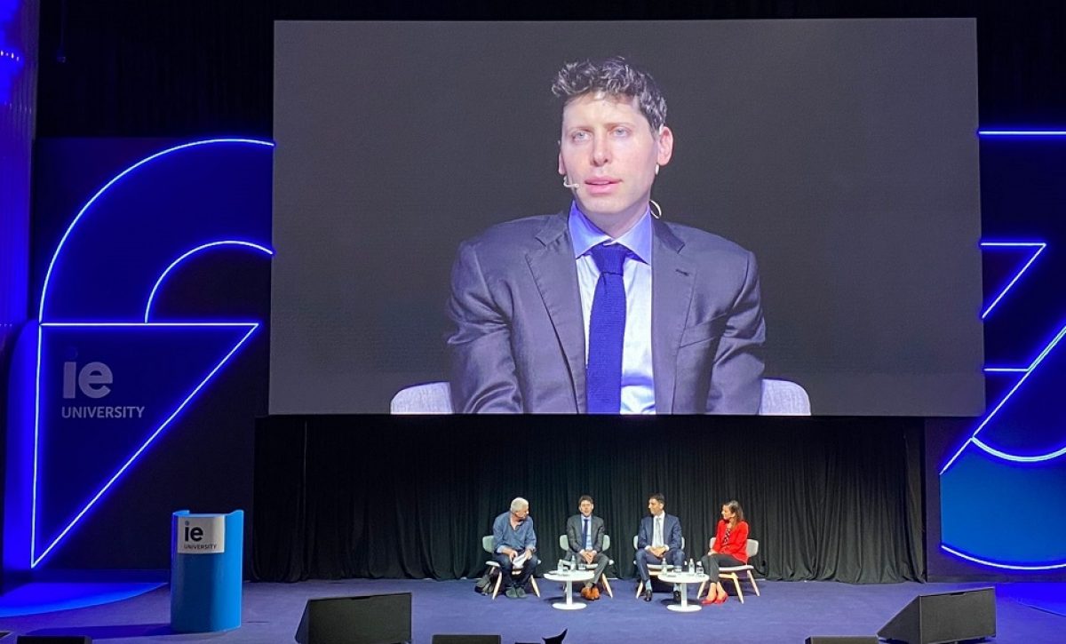 Sam Altman, director ejecutivo de OpenAI y creador de ChatGPT, afirmó que el avance de la inteligencia artificial (IA)