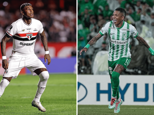 Sao Paulo de Arboleda y Atlético Nacional de Arce entre los ocho clasificados a octavos de final