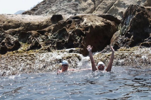 Sara Palacios, primera ecuatoriana en cruzar nadando el Estrecho de Gibraltar