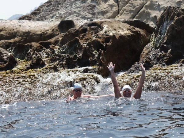 Sara Palacios, primera ecuatoriana en cruzar nadando el Estrecho de Gibraltar