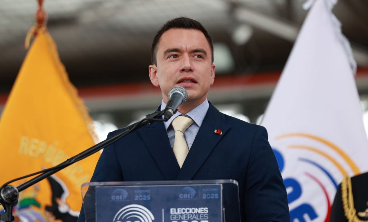 Secretaría de Comunicación advierte sobre video falso del Presidente Daniel Noboa promocionando supuesta plataforma financiera. (Presidencia de Ecuador).