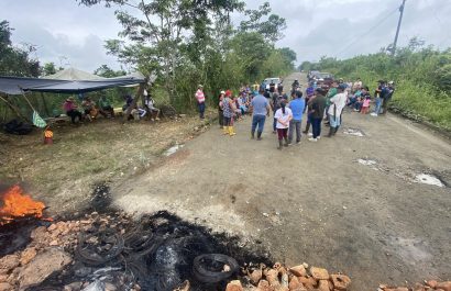 Segunda jornada de protestas en San Bernabé por mal estado de la carretera