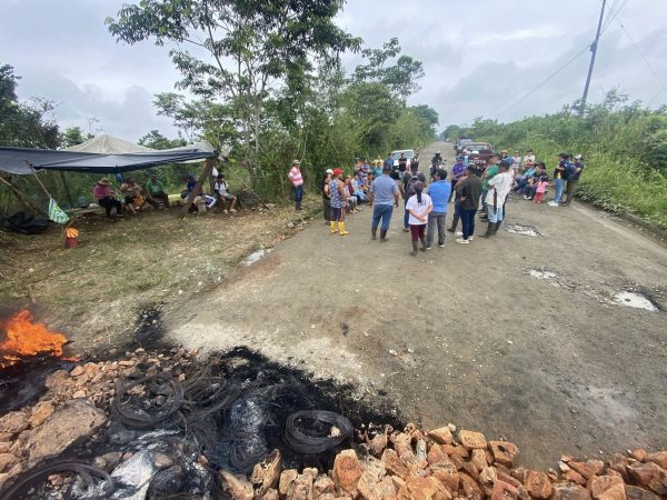 Segunda jornada de protestas en San Bernabé por mal estado de la carretera