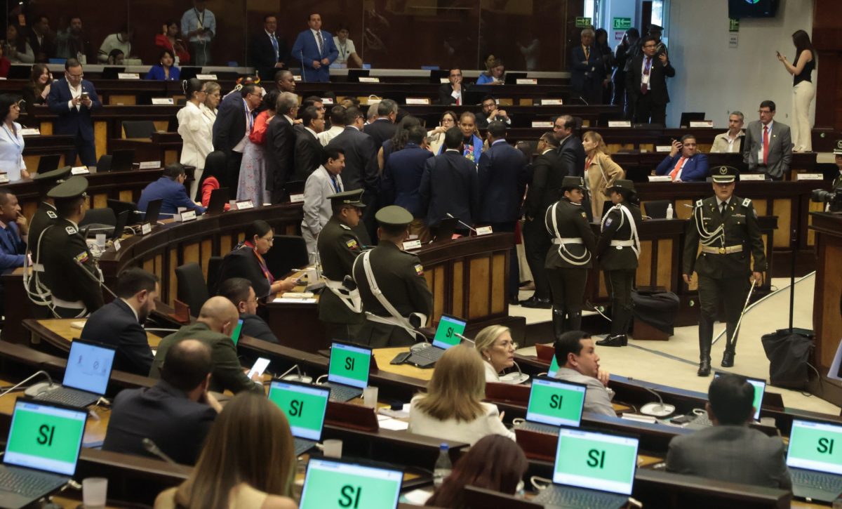 Sesión inaugural de la Asamblea fue suspendida por segunda vez