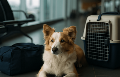 Si tu mascota es de apoyo emocional o un perro de servicio, puede viajar en cabina con certificación médica.