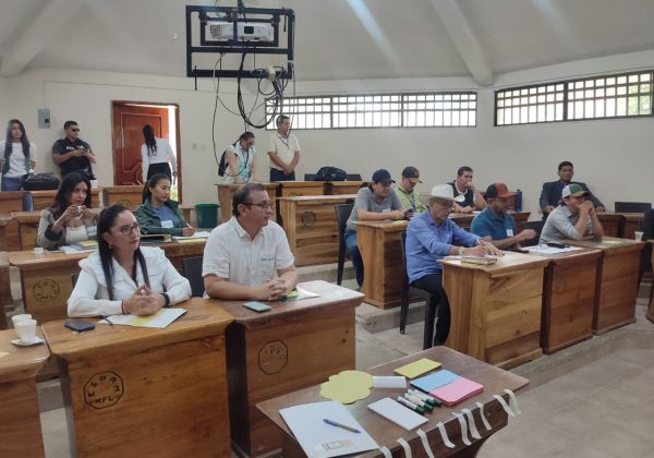 En el taller participaron representantes de varias instituciones y organizaciones.