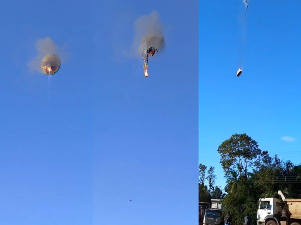 Tragedia aérea en Brasil ocho fallecidos y varios desaparecido en un accidente de globo aerostático