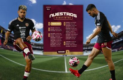Tres jugadores de la LigaPro convocados por Venezuela para la doble fecha de Eliminatorias Sudamericanas