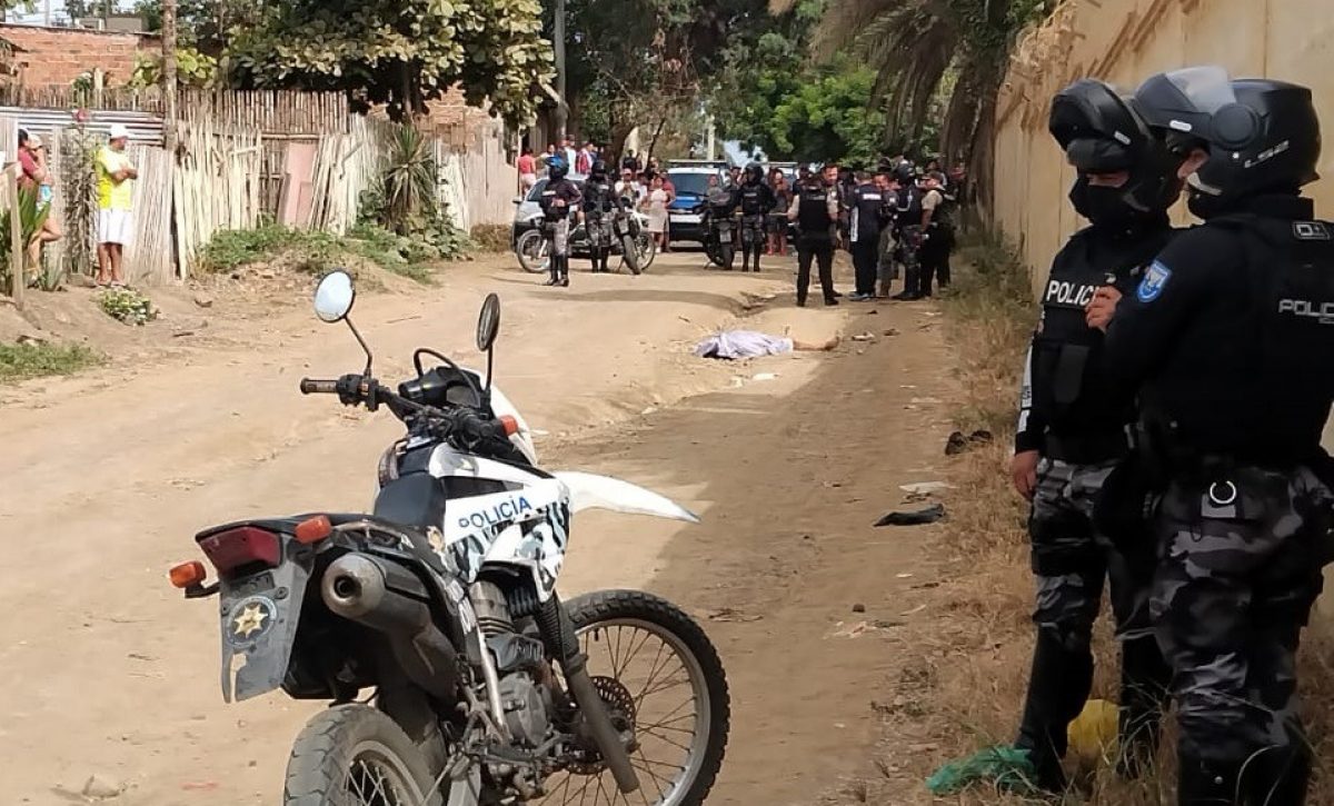 Un asesinato sacudió a sector Las Jacuatas, en el cantón Montecristi, este sábado 10 de mayo del 2025.