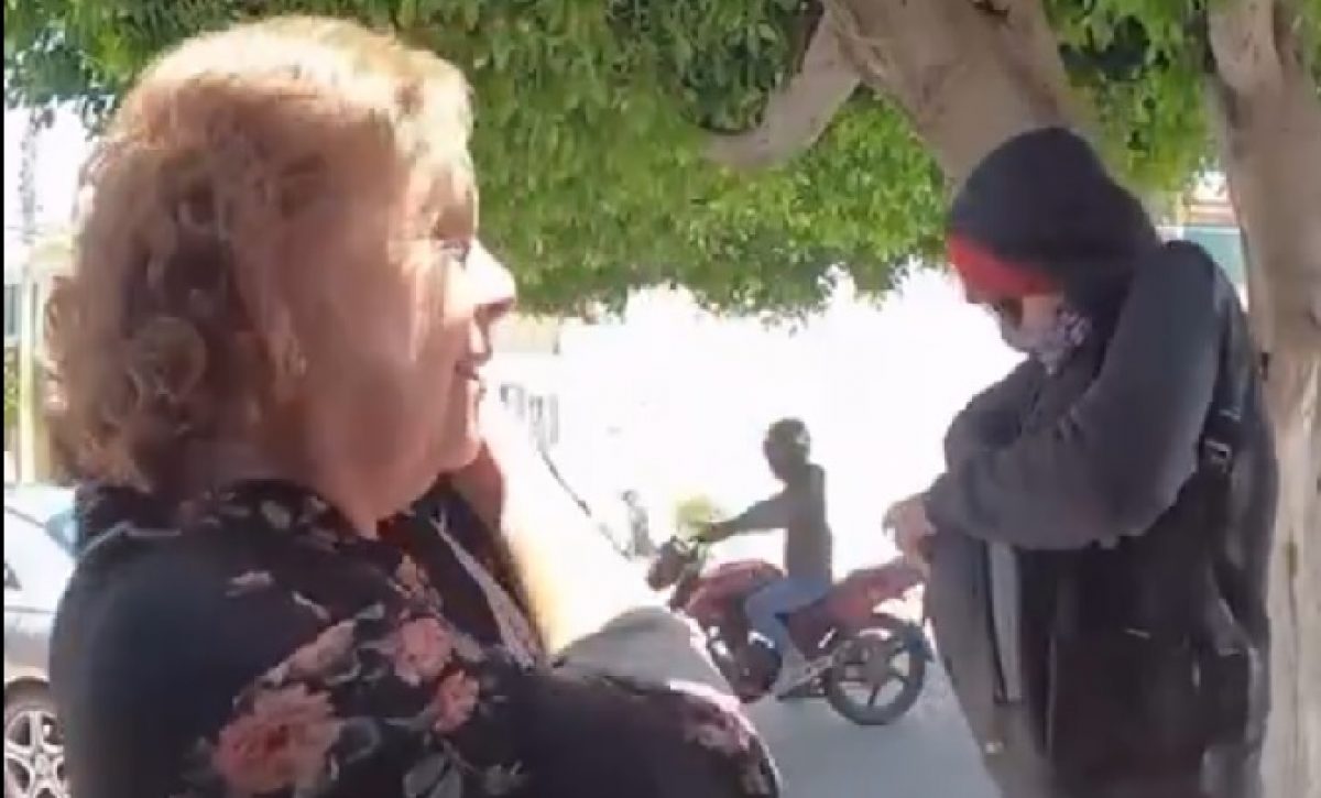 Durante el atraco, el sospechoso se percató que la