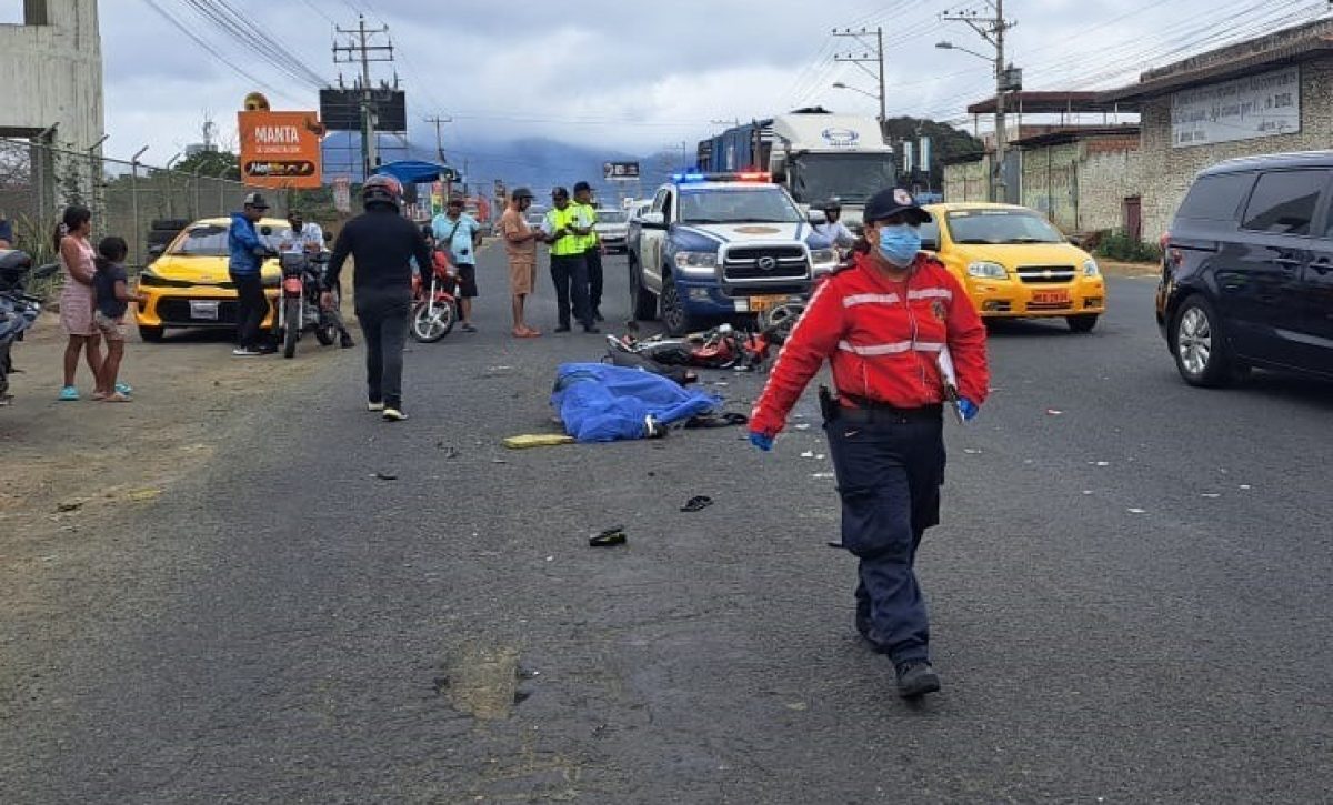 Un motomandado identificado como Pedro Payes, de 40 años y nacionalidad venezolana, perdió la vida este domingo 3 de agosto.