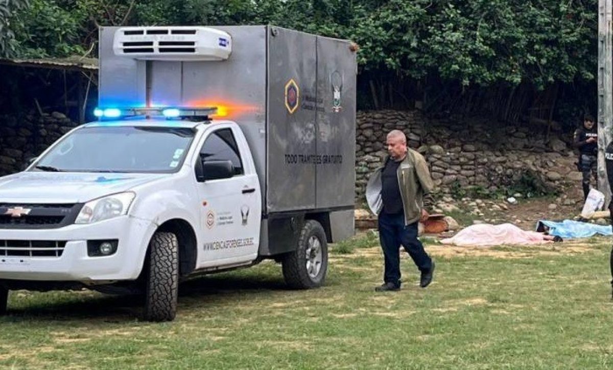 Una balacera interrumpió un partido de fútbol en la parroquia Buenavista, cantón Pasaje, provincia de El Oro