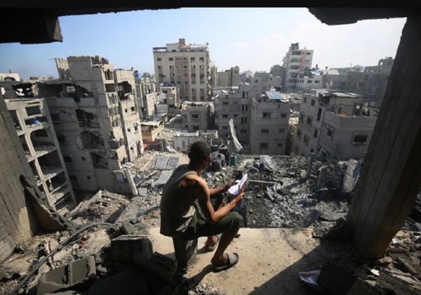 Una de las zonas destruida por los ataques israelíes en la ciudad de Gaza. FOTO: Europa Press.