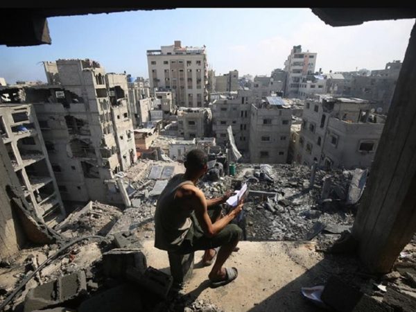 Una de las zonas destruida por los ataques israelíes en la ciudad de Gaza. FOTO: Europa Press.