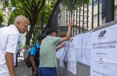 Foto/  - Europa Press.  Imagen de archivo de elecciones regionales en Venezuela, el 25 de mayo de 2025.