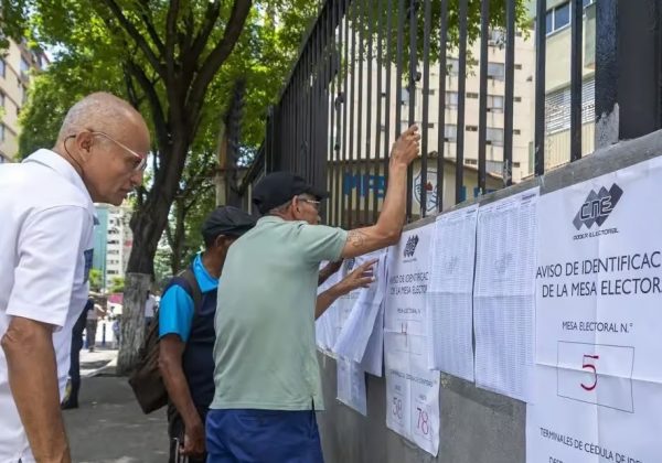 Foto/  - Europa Press.  Imagen de archivo de elecciones regionales en Venezuela, el 25 de mayo de 2025.