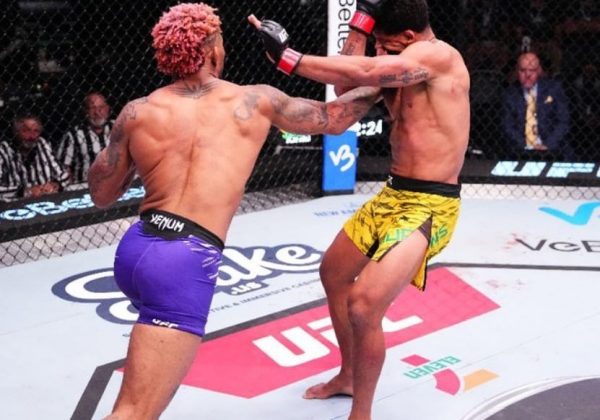 Michael Morales noquea a Gilbert Burns y se acerca al título de UFC