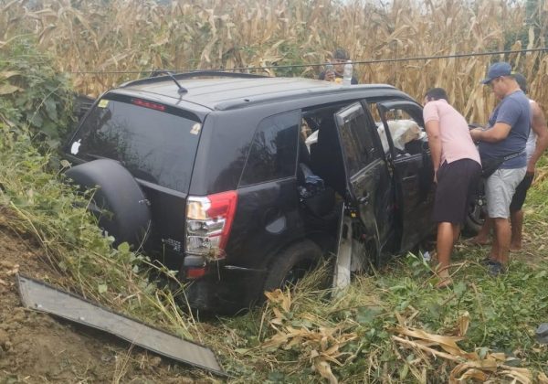 Tragedia en la vía Tosagua-Rocafuerte: un muerto y cinco heridos en choque frontal