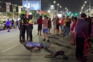 Juan Carlos Cedeño muere tras colisión múltiple en sector La Paz.