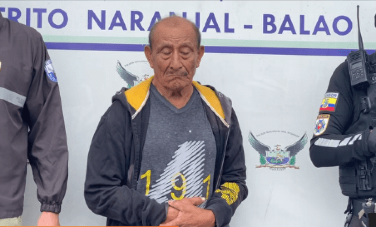 Adulto mayor es detenido tras crimen por celos en Naranjal