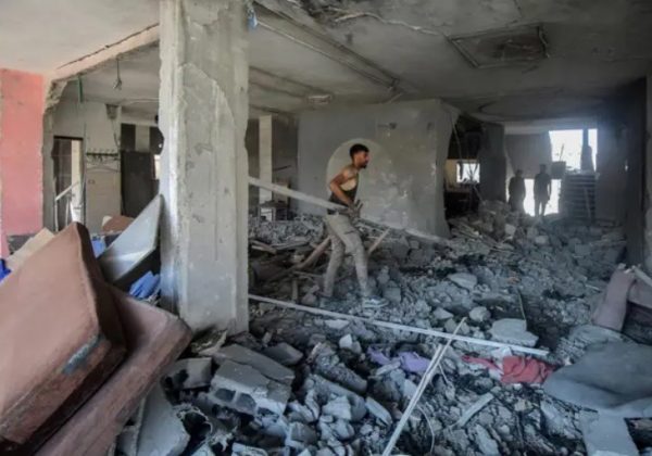 Foto/Europa Press. Los bombardeos sobre la ciudad de Gaza han dejado fallecidos.