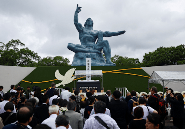 Japón recuerda a las víctimas del ataque nuclear a Nagasaki en su 80 aniversario