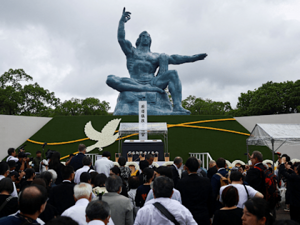 Japón recuerda a las víctimas del ataque nuclear a Nagasaki en su 80 aniversario