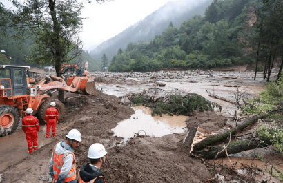 Tragedia por lluvias en China: al menos 10 muertos y 33 desaparecidos en Gansu
