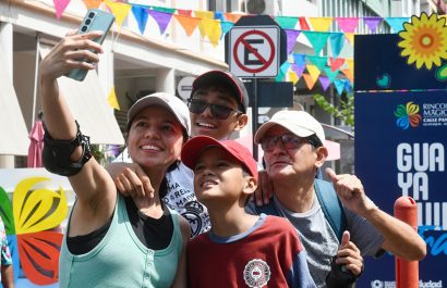 Por el Día del Padre la Ruta Centro peatonalizó calles emblemáticas de Guayaquil .