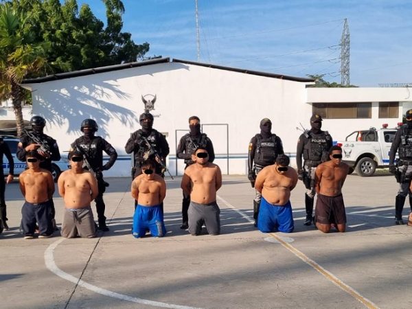 Los detenidos en operativos policiales contra extorsión y asalto