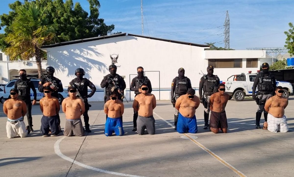 Los detenidos en operativos policiales contra extorsión y asalto