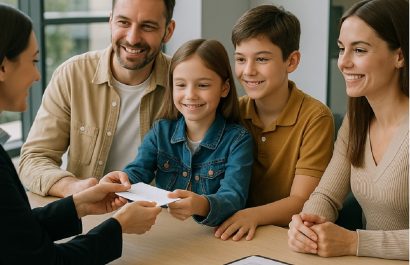 Los expertos sugieren abrir una cuenta cuando el niño comprende el valor del dinero, generalmente a partir de los 6 o 7 años. FOTO: Inteligencia Artificial (ChatGPT).