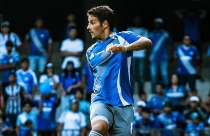 El mediocampista argentino Marcelo Meli, actual jugador de Emelec. FOTO: API.