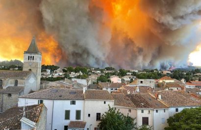 Francia combate su peor incendio desde 1949 en el sur del país