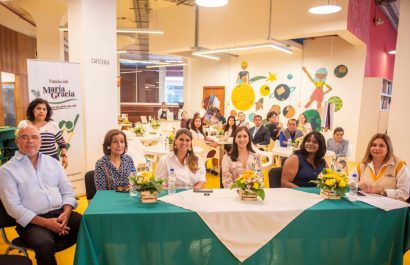 Niños y familias celebran en la Universidad de las Artes tras superar la desnutrición con el apoyo de Fundación María Gracia y BMI.