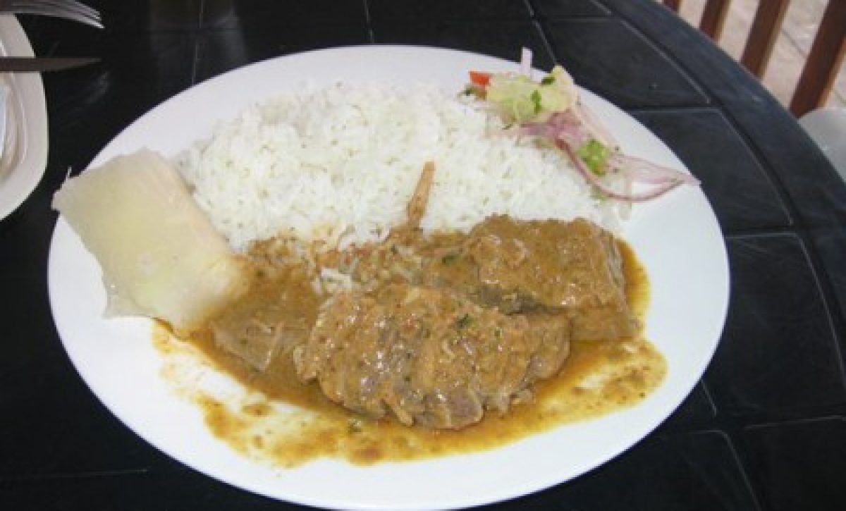 El seco de guanta con maní es uno de los platos típicos de Manabí