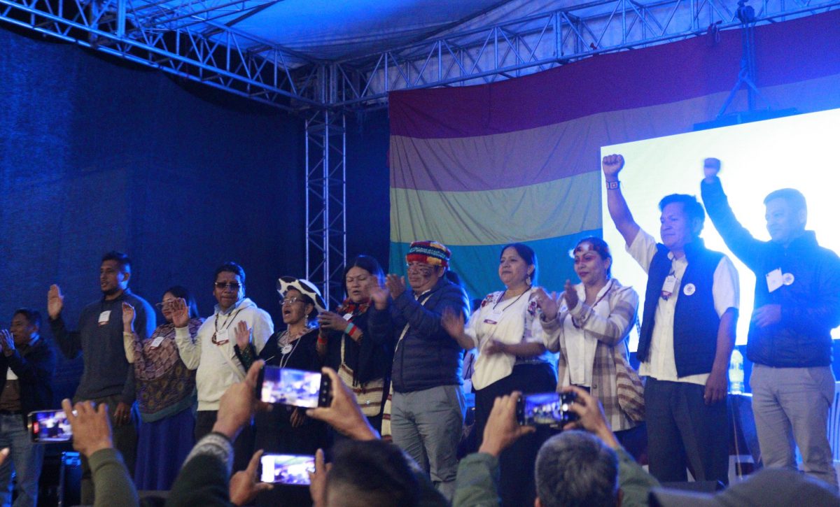 La medida, tomada durante el VIII Congreso Nacional de la Conaie, generó críticas de los afectados, quienes denunciaron falta de derecho a la defensa. FOTO: @CONAIE_Ecuador