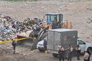 Hallan restos de joven desaparecida en relleno sanitario de Ibarra