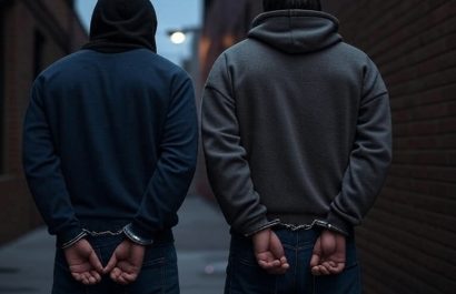 A dos hombres les dictaron prisión preventiva por repartir panfletos extorsivos.