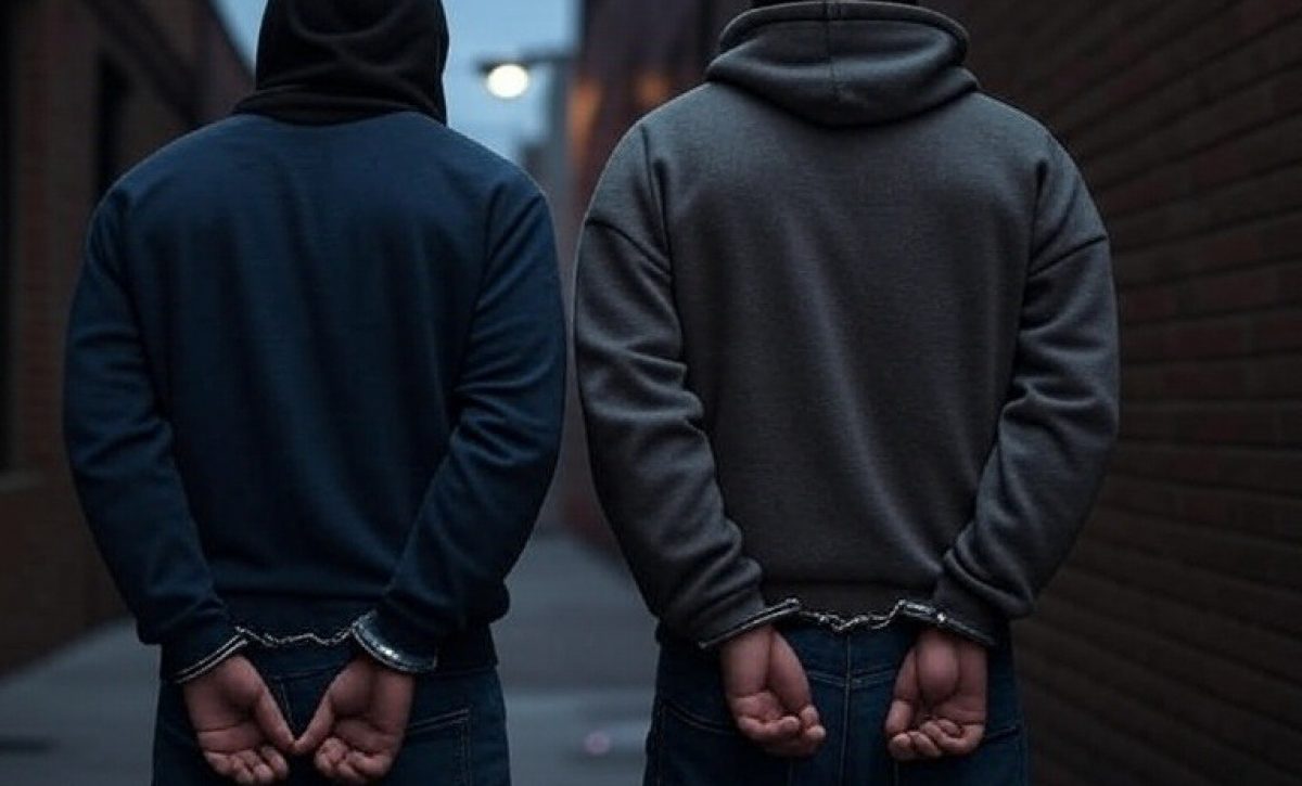 A dos hombres les dictaron prisión preventiva por repartir panfletos extorsivos.