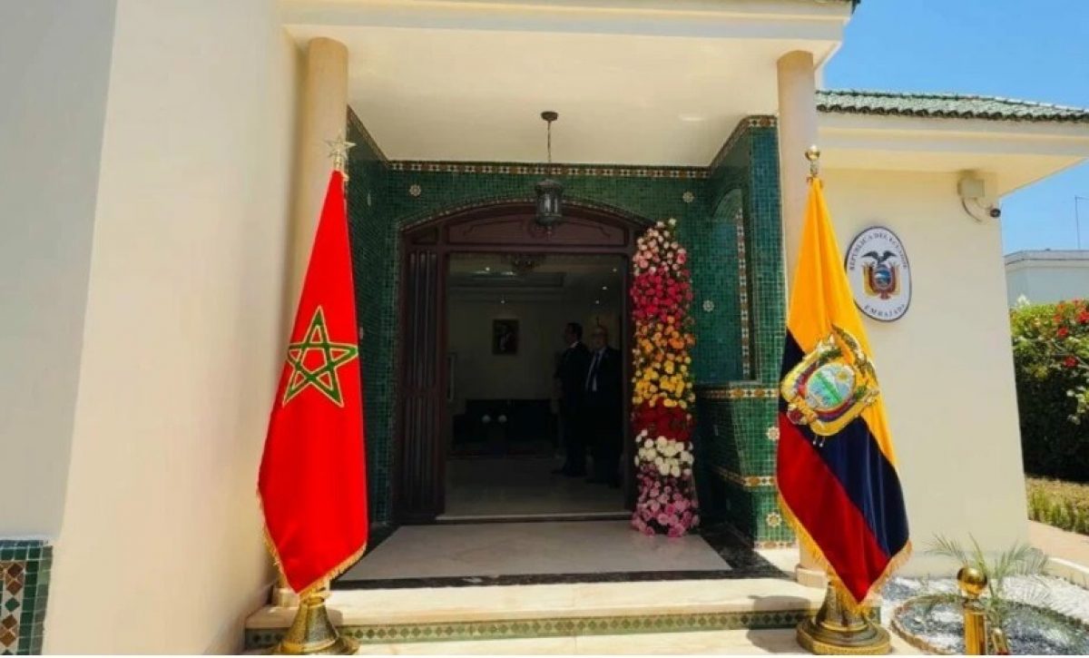 Ecuador fortalece lazos con Marruecos al abrir embajada en Rabat.