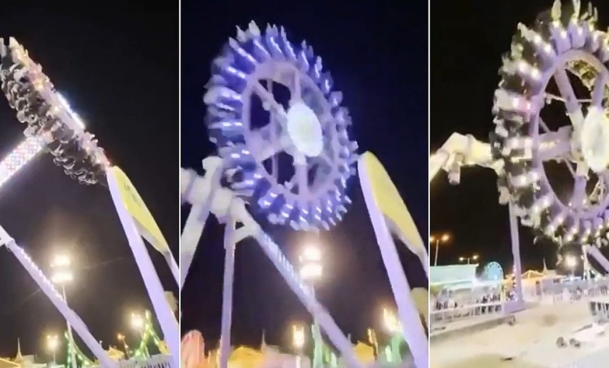 Impactante colapso en parque de diversiones de Arabia Saudita: 23 heridos y escenas de pánico