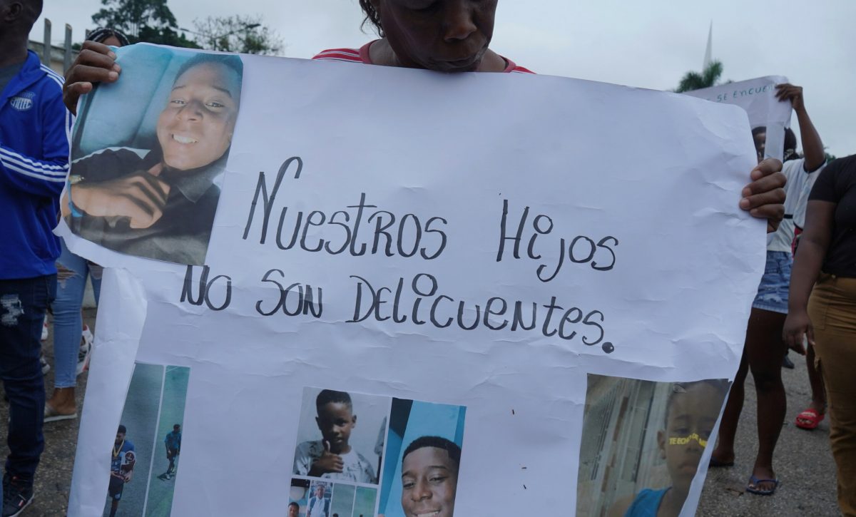 GYE-PLANTON MENORES DESAPARECIDOS